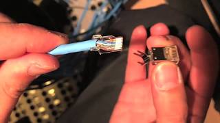 Tuto 1 : connecteur RJ45 mâle