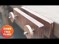 Wooden Vise/목공바이스 (Moxon Vise)