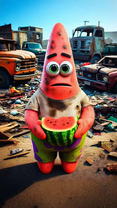 Poor Patrick Picked Up a Watermelon from the Trash and Got Laughed At ππ#shorts #SpongeBob #SadStory