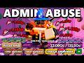 ⚡️ ADMIN ABUSE ⚡️ESCAPE DEL TECLADO ⚡️RIELES MUERTOS ⚡️GROW A GARDEN 2 ⚡️ ROBLOX