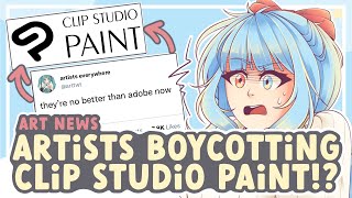 Why Artists are FURIOUS at Clip Studio Paint! || SPEEDPAINT + COMMENTARY