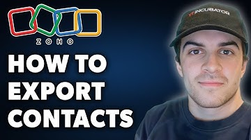 How To Export Contacts Zoho (Full 2024 Guide)
