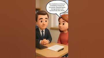 Tell me about yourself ✅ Job Interview Questions & Answers in English