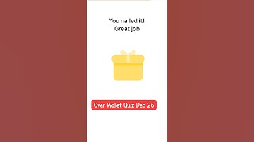 Over Wallet today quiz answer: Dec 26 🌐 Over Wallet airdrop