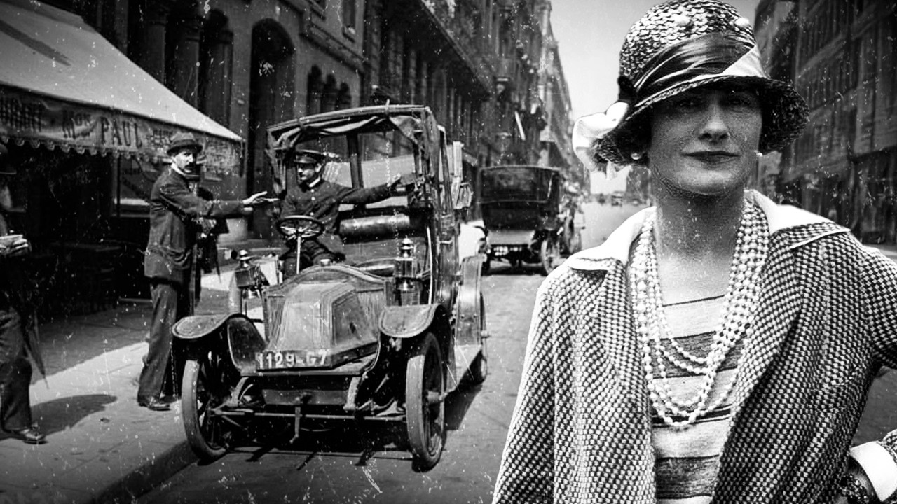 Ce à quoi ressemblait la vie en France il y a 100 ans