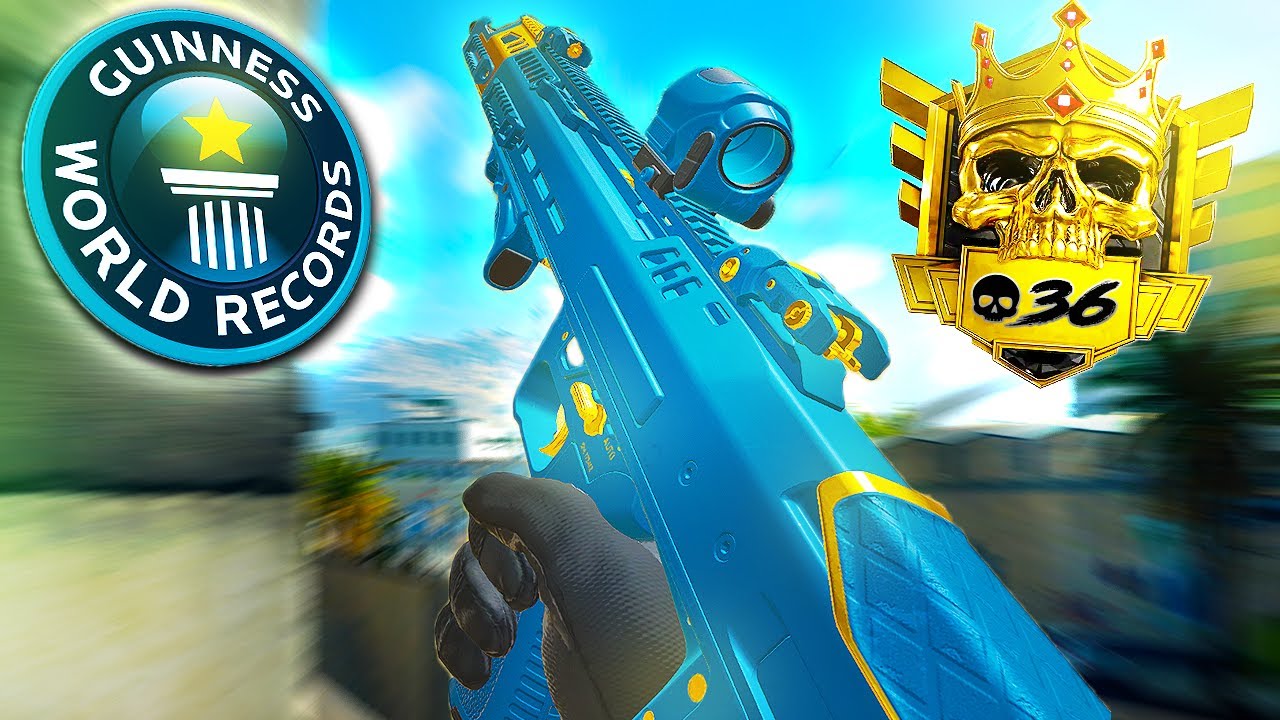 I BROKE the WORLD RECORD in WARZONE RANKED and then THIS HAPPENED (36 ...