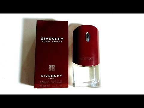 givenchy pour homme red