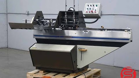Rosback 203C Book Binding Saddle Stitcher