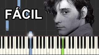 Antonio Vega - El sitio de mi recreo (PIANO TUTORIAL FÁCIL)