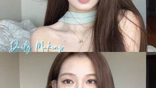 #grwm #妆教 野生感韩妆 淡颜扁平脸天菜#方圆脸