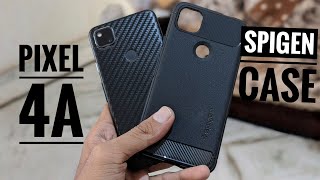 Spigen Rugged Armor Case For Pixel 4a Unboxing \& review