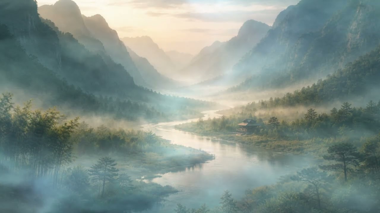 Chinese relaxation music. Stress relief, inner peace, zen ambience. 432 Hz. Anxiety relief.