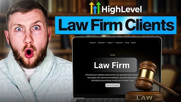 This GoHighLevel AI Website Gets Law Firms Clients on Autopilot