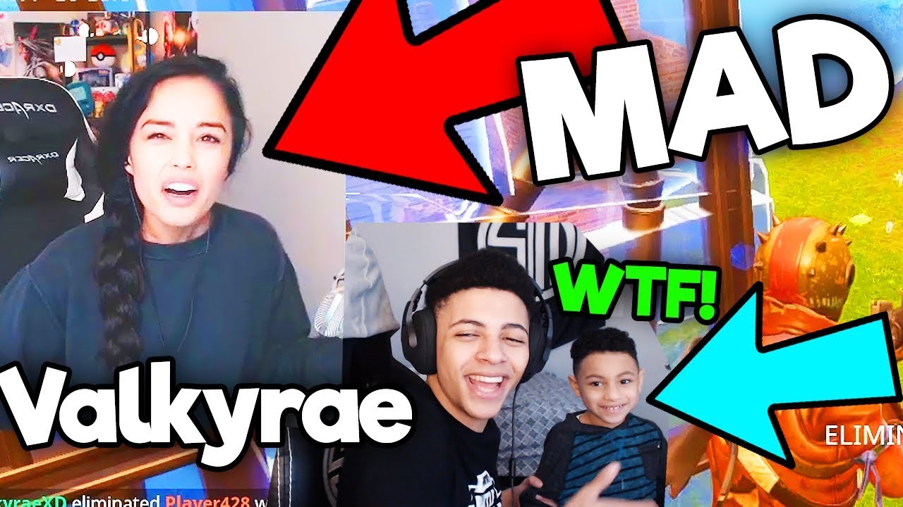VALKYRAE IS MAD, MYTH'S KID!!? - Fortnite FUNNY & SAVAGE Moments #3