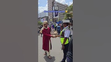 Best traffic in Nairobi CBD #cbd #shorts #video #viralvideo #funny #police #women #prank