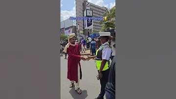 Best Traffic In Nairobi CBD Cbd Shorts Video Viralvideo Funny Police Women Prank 