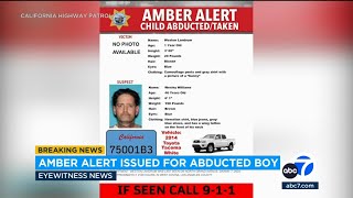 Amber Alert issued for 1-year-old abducted in West Covina