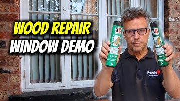 How to Repair Hardwood Window Frames | 60 Second DIY Tips @3csealants
