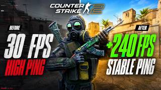 CS2 Fix Lag &amp; Stuttering 2026 | Max FPS Optimization | Low End &amp; High End PC