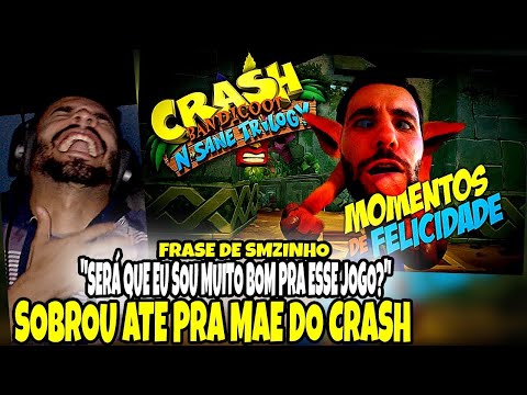 react smzinho Momentos de Felicidade Crash Bandicoot N’Sane Trilogy