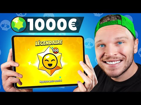 Jai Dpens 1000 pour TERMINER Brawl Stars 