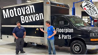 Boxvan Motovan Floor Plan and Equipment Tour