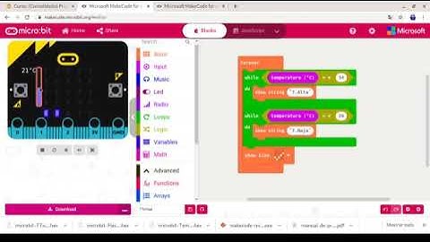 Sensor temperatura huevos de tortuga (Micro:bit)