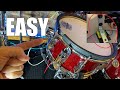 How To Make a $5 Internal Dual Zone Snare Trigger EASY! Acoustic To Electronic Drum Conversion Cheap