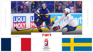 France vs. Sweden HIGHLIGHTS | 2024 Men's World Hockey Championships screenshot 2