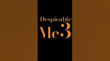 Despicable Me 3 2017 Logo 