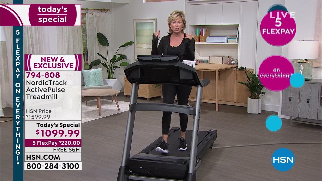 NordicTrack ActivePulse Treadmill with Heart Rate Monitor YouTube