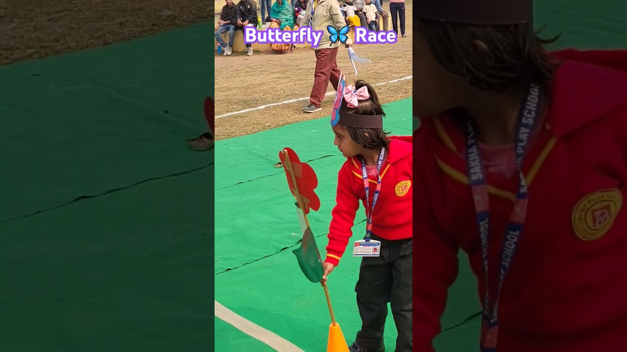 Butterfly 🦋 Race. Sports day SAKHA PLAY SCHOOL. 