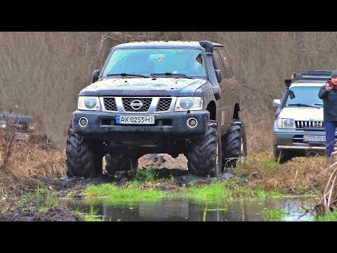 CRAZY NISSAN Patrol: Возвращение [MUD OFF Road]