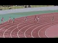 女子200m決勝　南関東 R01 景山咲穂(市立船橋　4K60p