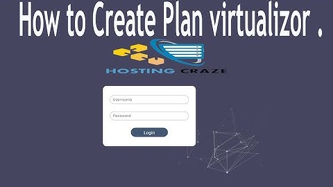 How To Create Add User Plan Virtualizor