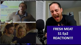 American Reacts | FRESH MEAT | Season 1 Episode 2 | REACTION