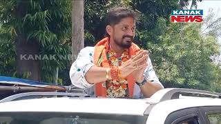BJP MLA Candidate Arindam Roy Engages In Campaigning For 2024 Election In Salipur