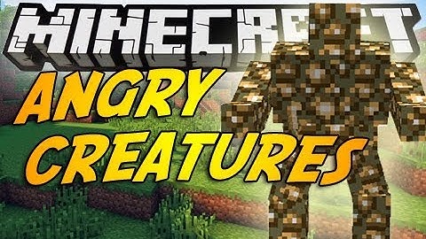 Minecraft Mod Showcase : ANGRY CREATURES !