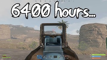 How I Play Rust With 6400 Hours... (NAKED RAID DEFENCE)