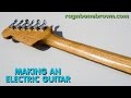 Making An Electric Guitar From Salvaged Oak (part 2 of 9)