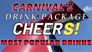 Carnival Cruise Line Most Popular Drinks