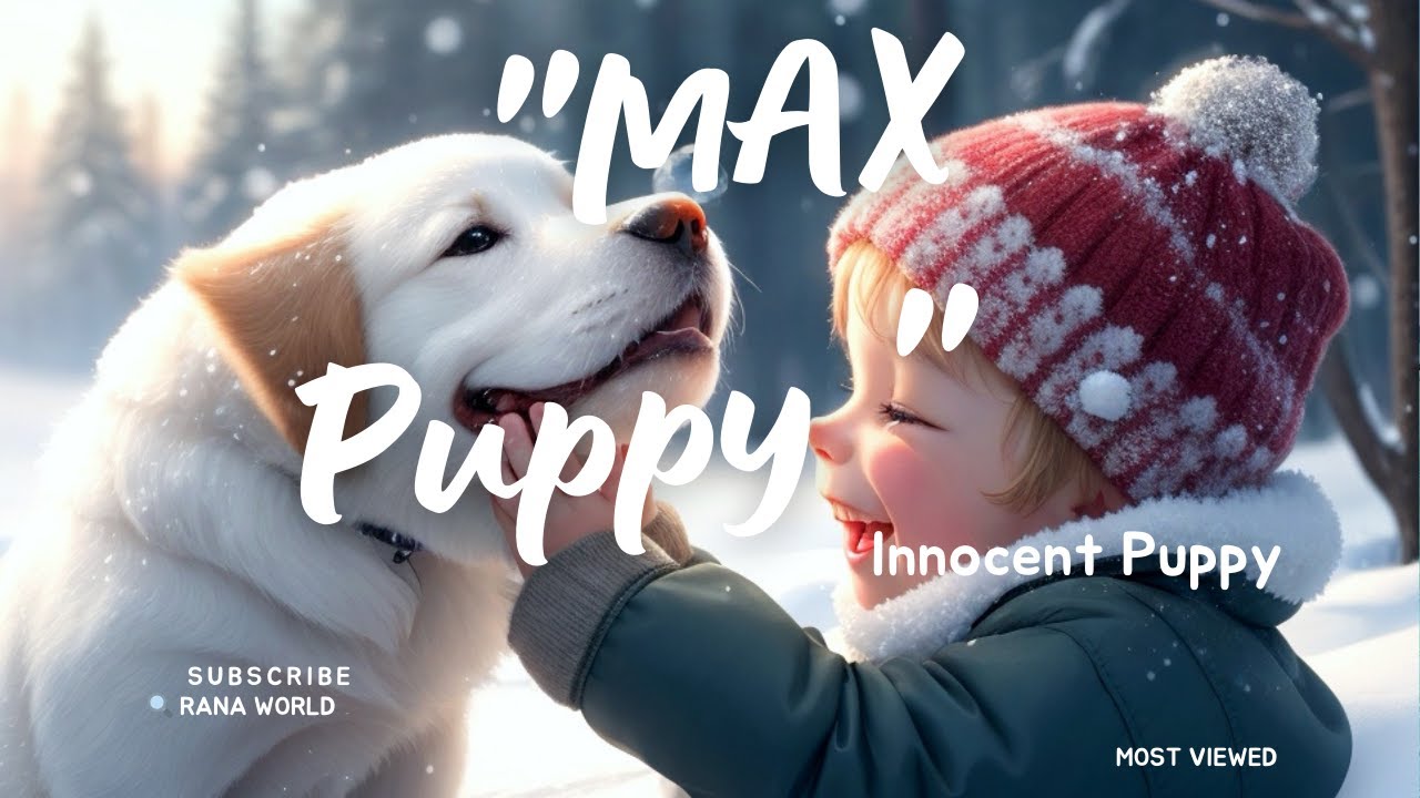 Innocent MAX PUPPY Kids Animated Story