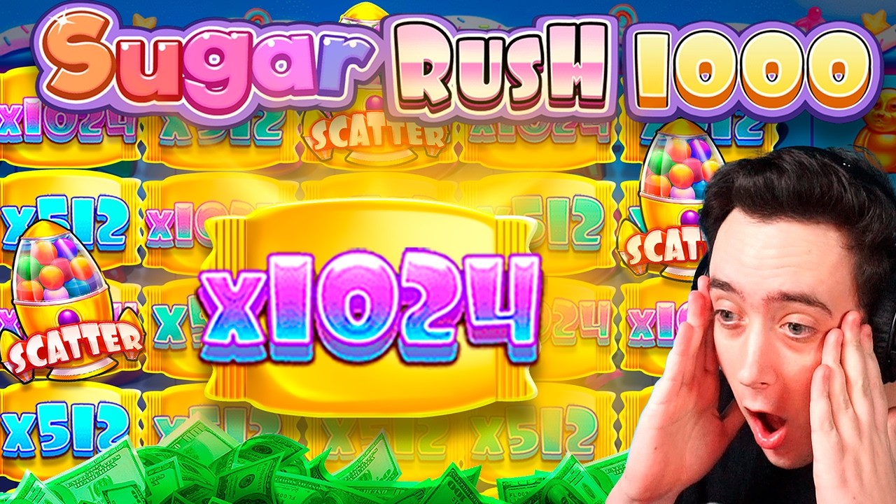 MY MOST INSANE SESSION EVER on SUGAR RUSH 1000!!!