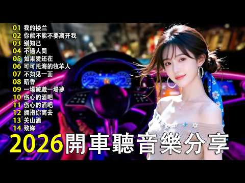 精選優質舒緩中文歌曲，適合深夜聆聽 讓你愛不釋手 [放鬆音樂] 放鬆音樂】 ｜Drive Chill Night Mood relax