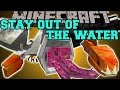 Minecraft: STAY OUT OF THE WATER (KILLER FISH, EVIL BIRDS, & DROWNING) Mod Showcase