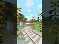 踏切 アニメ 電車 ふみきり マイクラ Trains & Railway Level Railroad crossings Minecraft 056-01