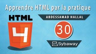 Tutoriel HTML 30 : Les formulaires 2 - Balise Input.