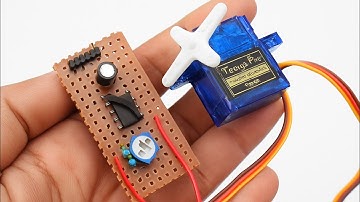 Home made servo tester for servo motor