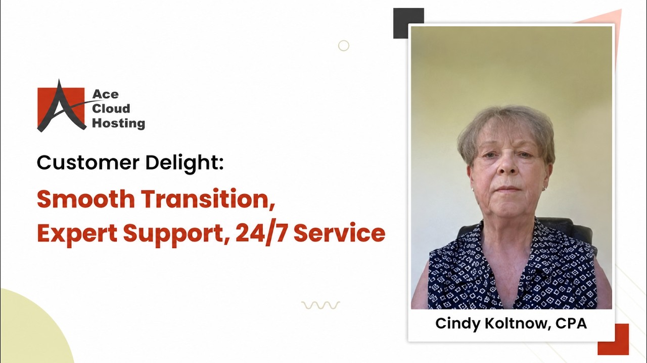 Cindy Koltnow on Ace Cloud Hosting's QuickBooks Hosting Service ...