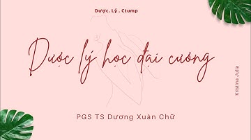 Dược lý học đại cương